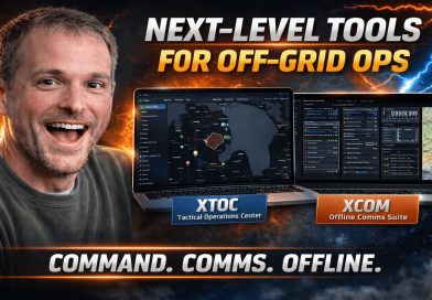 XTOC™ + XCOM™  MESHTASTIC AND MESHCORE READY TACTICAL OPERATIONS SUITE