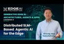 Distributed SLM-Based  Agentic AI for the Edge