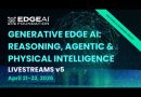Generative Edge AI: Reasoning, Agentic & Physical Intelligence